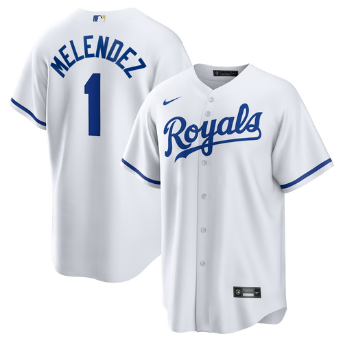 MJ Melendez Jersey - Kansas City Royals Replica Adult Home Jersey