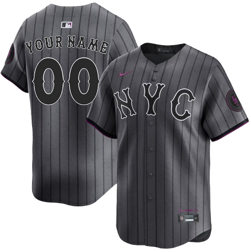 NY Mets 2024 Limited Personalized City Connect Jersey