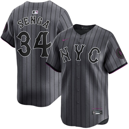 Starling Marte Youth City Connect Jersey - NY Mets 2024 Limited