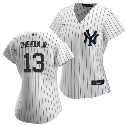 Jazz Chisholm Jr. Ladies Jersey - NY Yankees Replica Womens Home Jersey