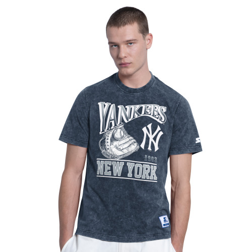 NY Yankees Enzyme Wash T-Shirt by Starter