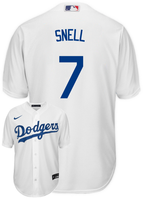 Blake Snell Youth Jersey - LA Dodgers Replica Kids Home Jersey