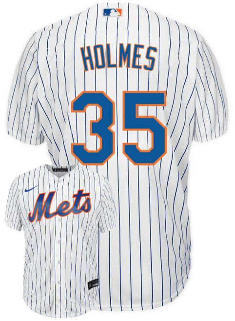 Clay Holmes Jersey - NY Mets Replica Adult Home Jersey