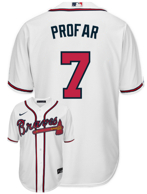 Jurickson Profar Jersey - Atlanta Braves Replica Adult Home Jersey