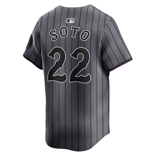 Juan Soto Youth City Connect Jersey - NY Mets 2024 Limited Kids Jersey