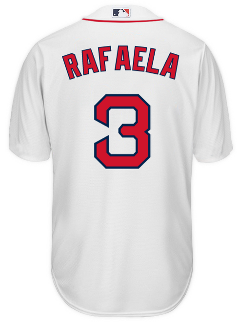 Ceddanne Rafaela Youth Jersey - Boston Red Sox Replica Kids Home Jersey - back