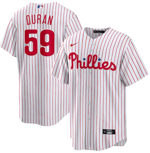 Jhoan Duran Jersey - Philadelphia Phillies Replica Adult Home Jersey