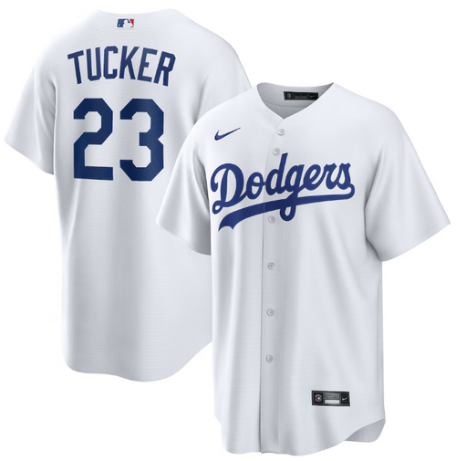 Kyle Tucker Jersey - LA Dodgers Replica Adult Home Jersey