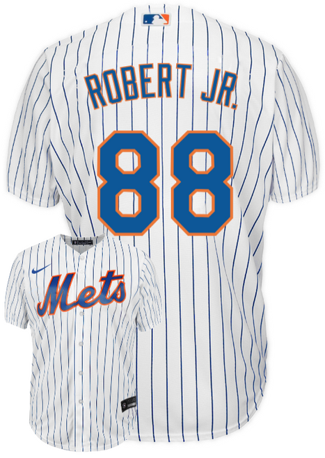 Luis Robert Jr. Jersey - NY Mets Replica Adult Home Jersey