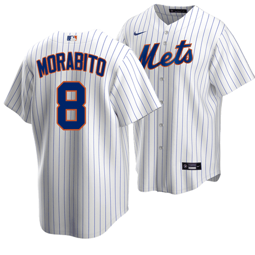 Nick Morabito Youth Jersey - NY Mets Replica Kids Home Jersey
