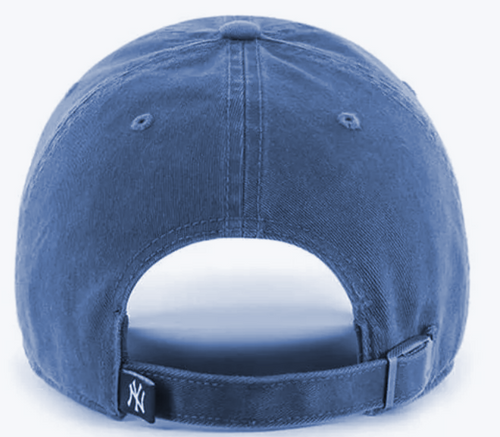 NY Yankees Bronx Bombers Clean Up Adjustable Cap - Navy Dad Hat - back