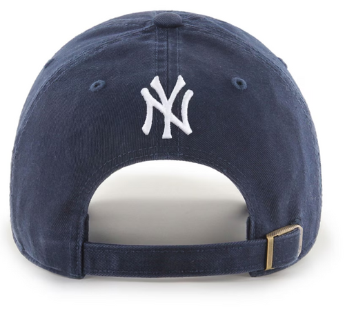 NY Yankees Ice Cream Helmet Dad Hat - Navy Clean Up Adjustable Cap - back
