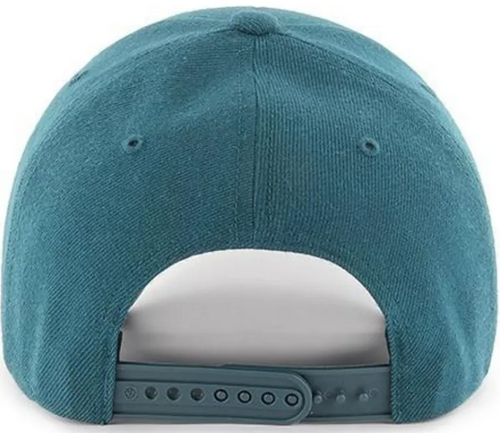 NY Yankees Offside Adjustable Cap - Tailgate Teal Snapback Hat - back