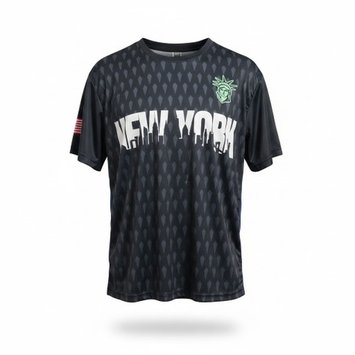 New York World Cup 2026 Inspired Soccer Jersey - Black