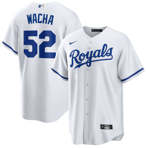 Michael Wacha Youth Jersey - Kansas City Royals Replica Kids Home Jersey