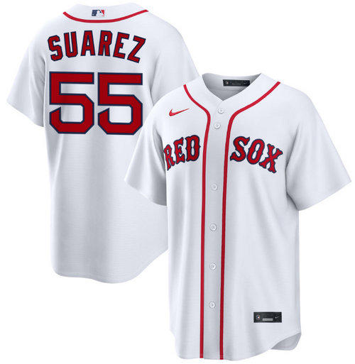 Ranger Suarez Youth Jersey - Boston Red Sox Replica Kids Home Jersey