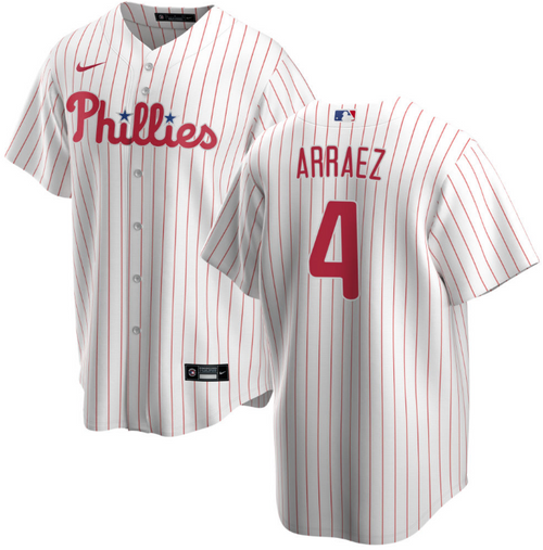 Luis Arraez Youth Jersey - Philadelphia Phillies Replica Kids Home Jersey