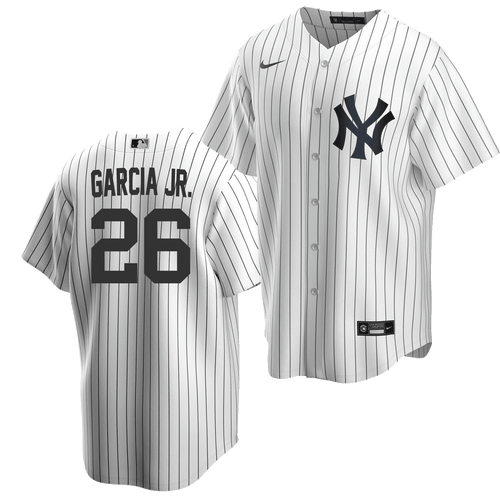Luis Garcia Jr. Youth Jersey - NY Yankees Replica Kids Home Jersey