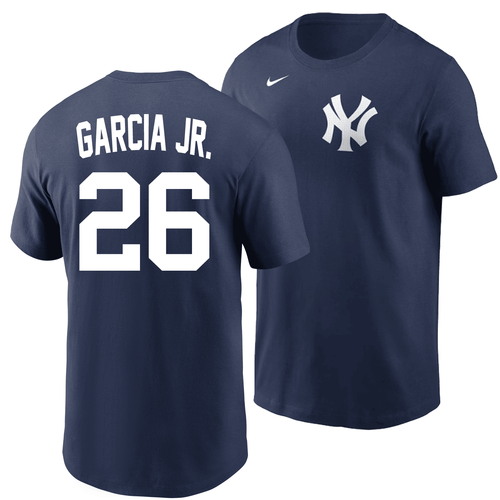 Luis Garcia Jr. Youth T-Shirt - Navy NY Yankees Kids T-Shirt