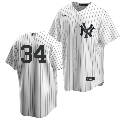 Heliot Ramos Youth No Name Jersey - NY Yankees Number Only Replica Kids Jersey