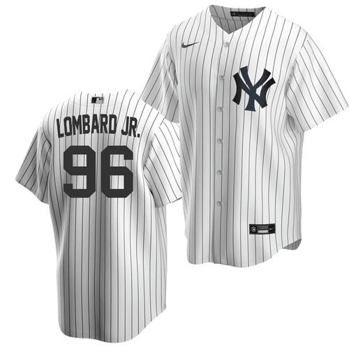 George Lombard Jr. Jersey - NY Yankees Replica Adult Home Jersey