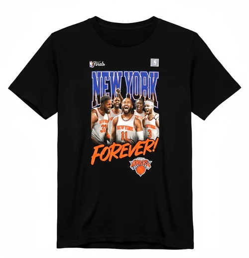 NY Knicks New York Forever Preschool T-Shirt - Black