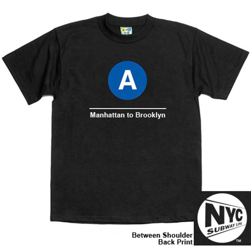 NYCSL Yankee Stadium Station Tees | Custom Print Shirt | NYC Subway Line Black / Medium