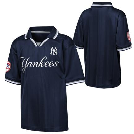 Yankees Fashion Collar Youth Soccer Jersey