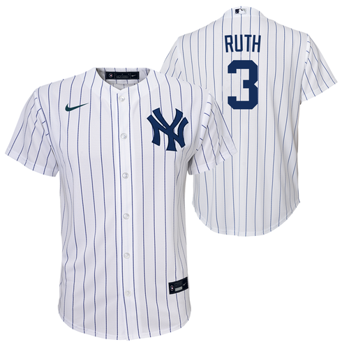 New York Yankees Babe Ruth jersey lapel pin-Bronx Bombers-Numbah 3