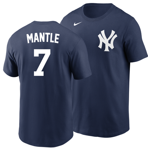 Yankees Mickey Mantle Cooperstown Youth Tee