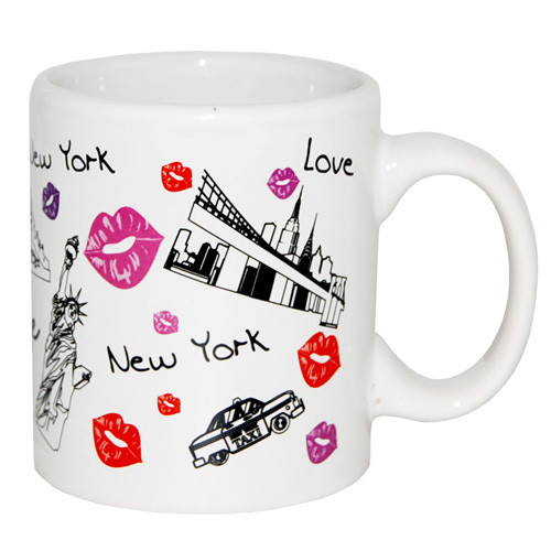 New York Lips Design Mini 4oz Mug