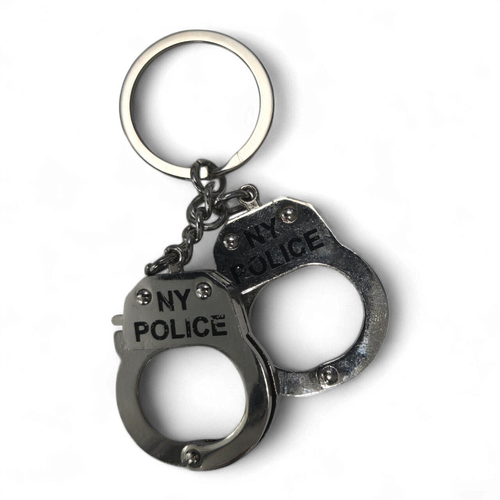 NY Police Handcuffs Keyring alt image