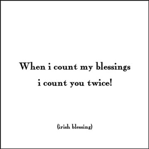 Count my Blessings Quotable Card