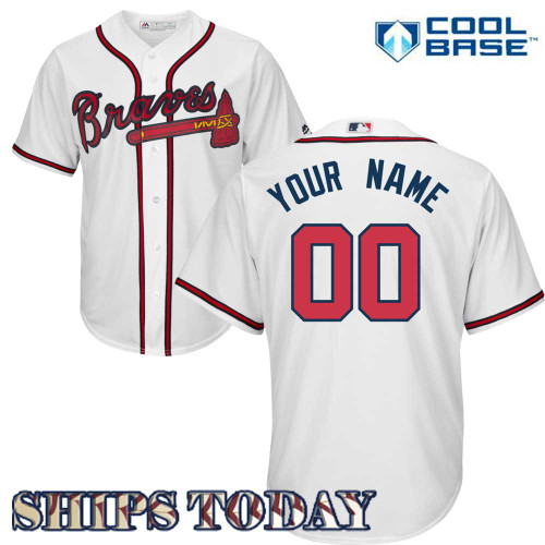 atlanta braves jersey youth large