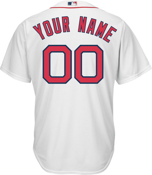 personalized infant red sox jersey