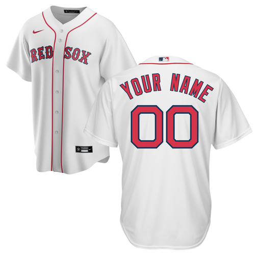 personalized infant red sox jersey
