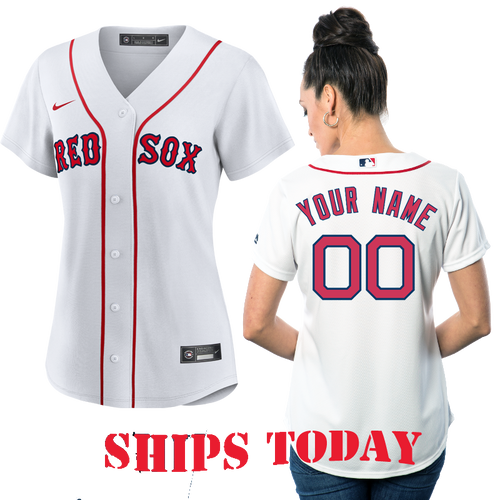 Boston Red Sox Nike Official Replica Home Jersey - Youth with