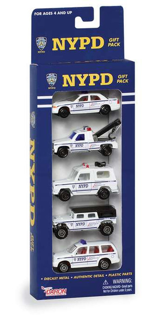 FDNY 5 Piece Vehicle Gift Set