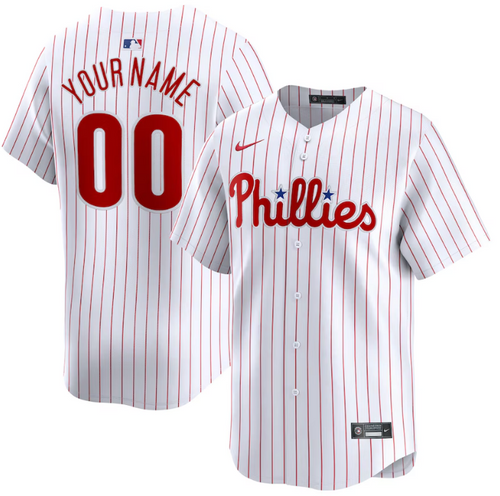 Philadelphia Phillies Limited Personalized Home Jersey