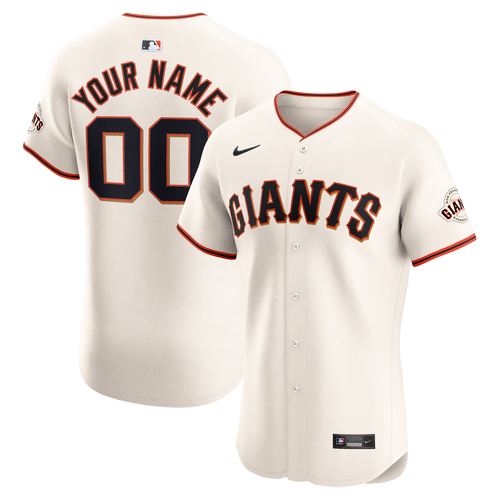 San Francisco Giants Replica Personalized Home Jersey