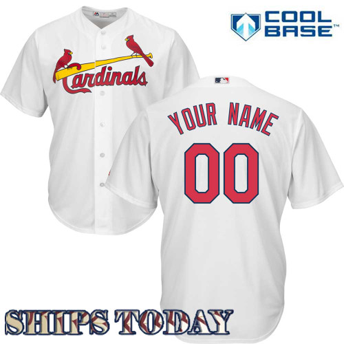 St. Louis Cardinals Custom Light Blue Cooperstown Collection Road Jersey