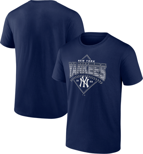  MLB New York Yankees Wordmark T-Shirt, Navy, Large : Clothing,  Shoes & Jewelry