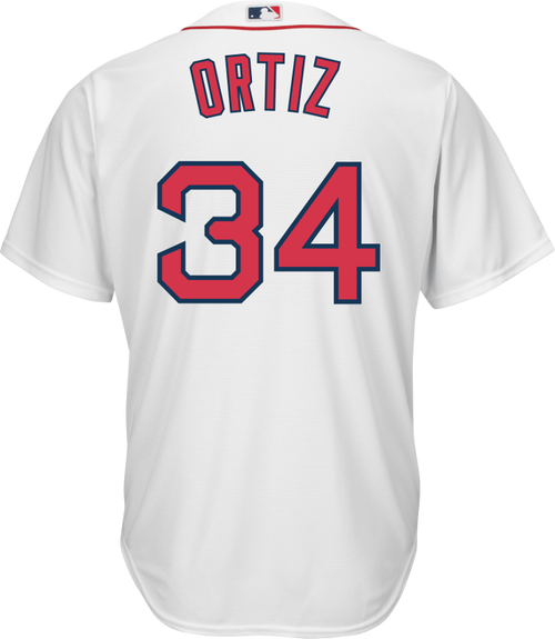 David Ortiz Boston Red Sox Replica Adult Home Jersey