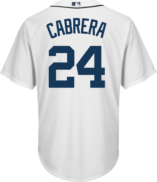 Miguel Cabrera Detroit Tigers Replica Adult Home Jersey