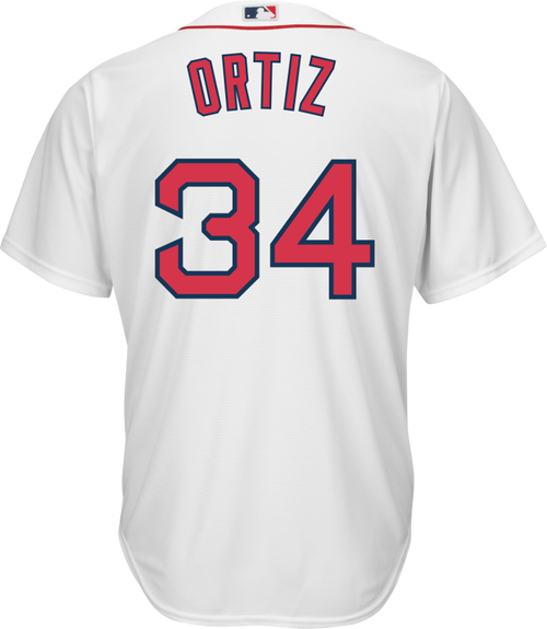 David Ortiz Boston Red Sox Replica Youth Home Jersey