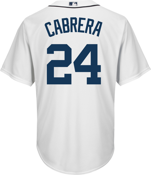Miguel Cabrera Detroit Tigers Replica Youth Home Jersey