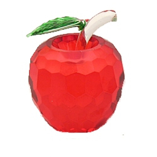 NYC Red Crystal Apple - 1 Inch