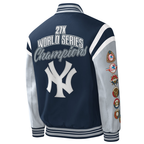 NY Yankees 27X World Series Midweight Varsity Jacket