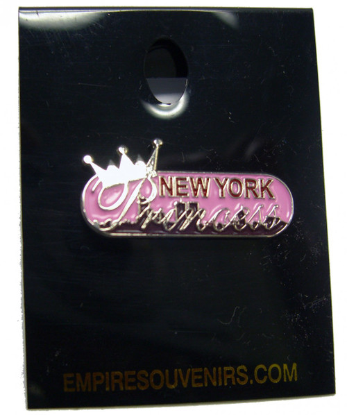 New York Pin, NY taxi pin, American Flag Pin, NY Princess pin