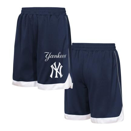 Yankees Youth Navy Mesh Soccer Shorts